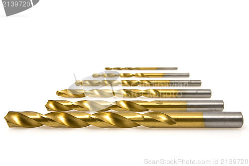 Image of set ofdrill bits