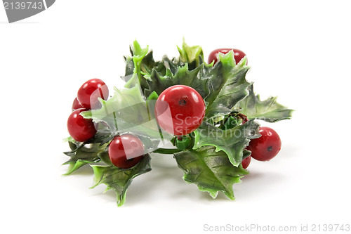 Image of plastic christmas decoration