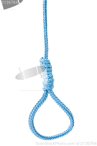Image of Noose isolated on white 