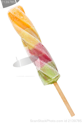 Image of fruity ice cream pop 