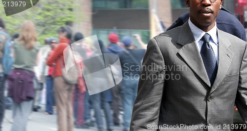 Image of Businessman on the street