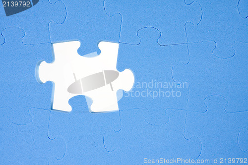 Image of blue puzzle