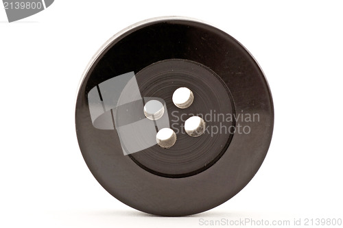 Image of black clothes button