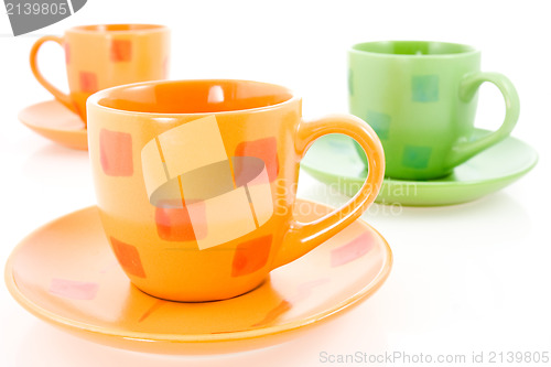 Image of three coffee cups