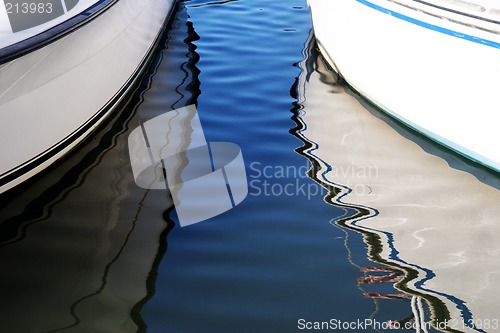 Image of Boat reflections