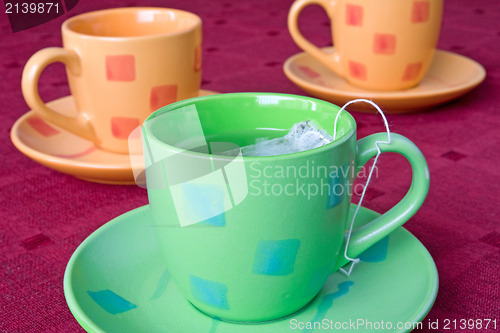 Image of three pots of tea