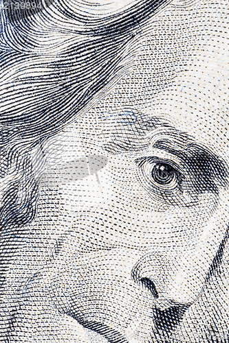 Image of  Andrew Jackson's twenty dollars portrait