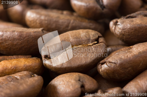 Image of Brown coffee beans