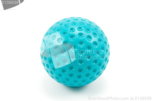 Image of blue plastic ball