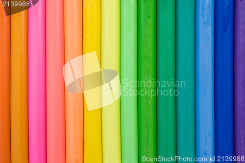 Image of Colorful plasticine background 