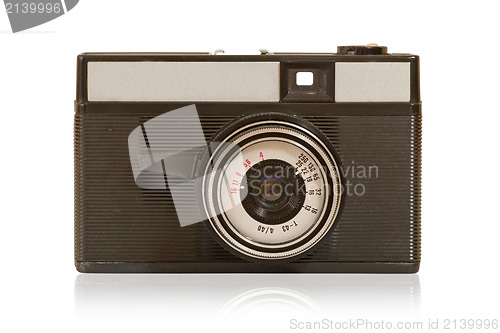 Image of old dusty photo camera