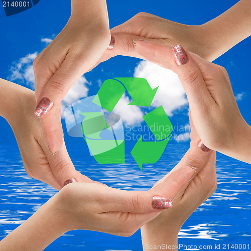 Image of help the earth by Recycling