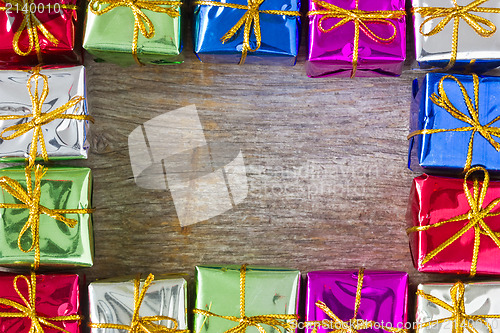 Image of Frame made from gifts