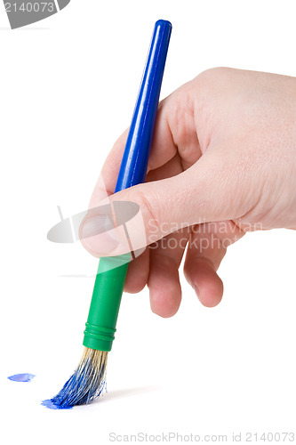 Image of Paintbrush in hand