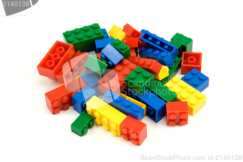 Image of colorful plastic blocks