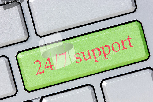 Image of 24/7 support 