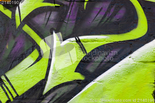 Image of graffiti arrow