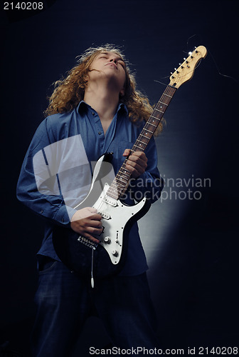 Image of Rock guitarist