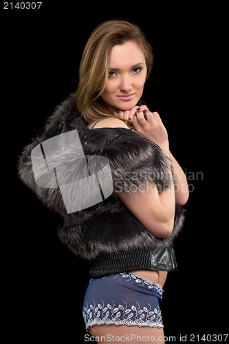 Image of Portrait of a lovely young blonde