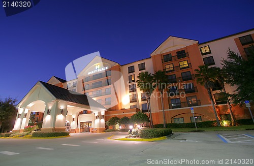 Image of ORLANDO - FEB 2: Hotel Hyatt Regency in Orlando, Florida, USA on