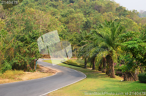 Image of asphalt road