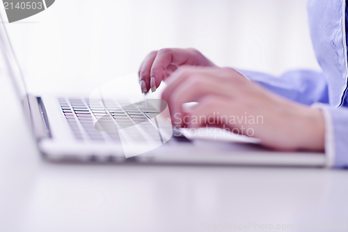 Image of business woman at  office
