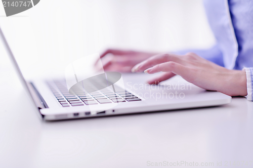 Image of business woman at  office