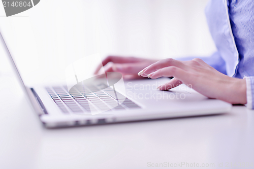 Image of business woman at  office