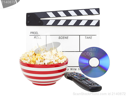 Image of Movie and Popcorn