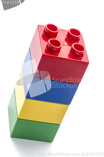 Image of Colorful building blocks