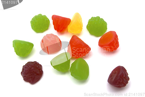 Image of Colorful fruits candy