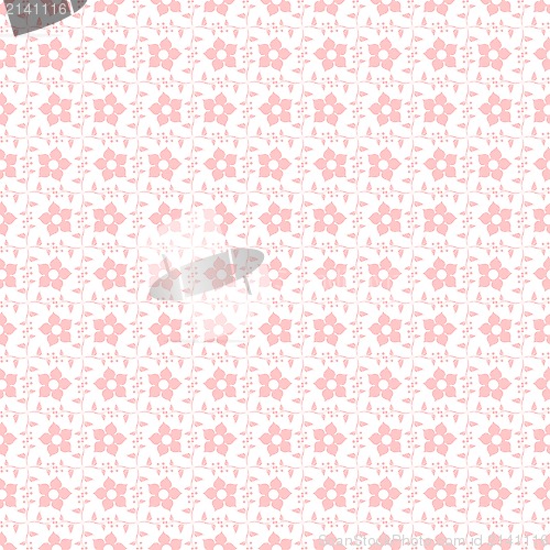 Image of seamless floral pattern