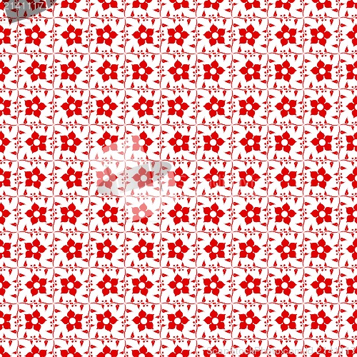 Image of seamless floral pattern