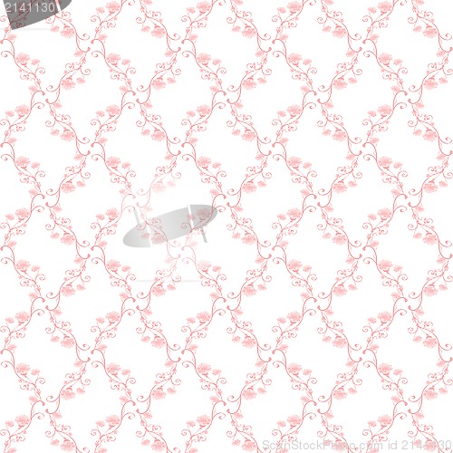 Image of seamless floral pattern