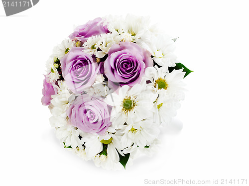 Image of colorful flower wedding bouquet for bride arrangement centerpiec