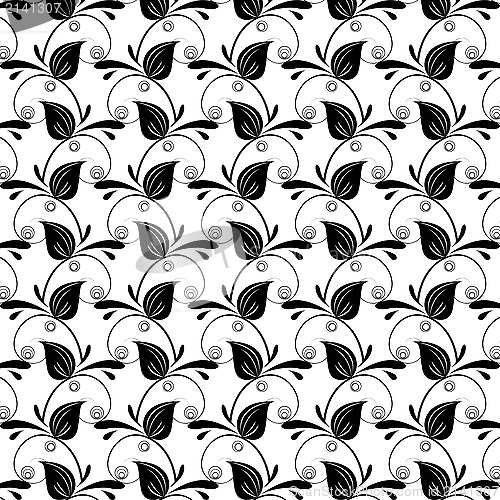 Image of seamless floral pattern