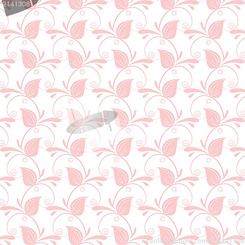 Image of seamless floral pattern