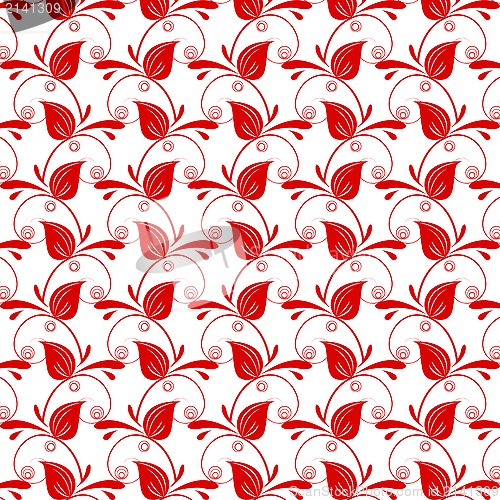 Image of seamless floral pattern