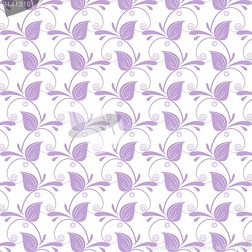 Image of seamless floral pattern