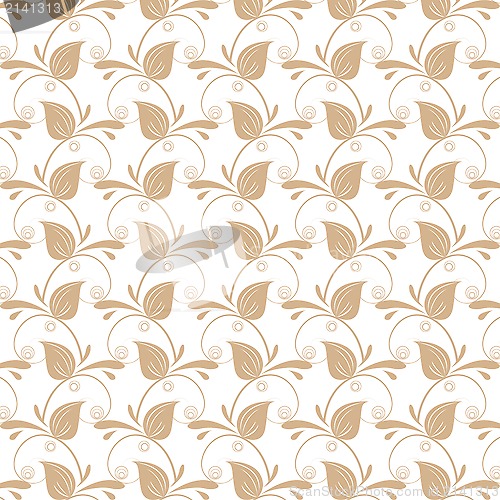 Image of seamless floral pattern