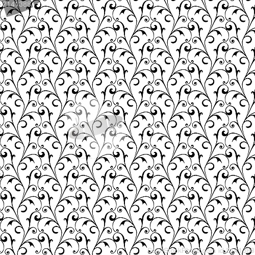 Image of seamless floral pattern