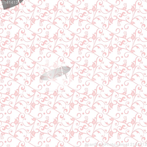 Image of seamless floral pattern