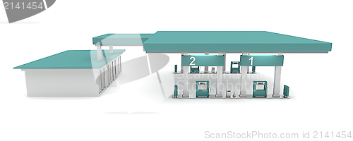 Image of Petrol station