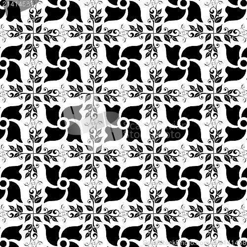 Image of seamless floral pattern