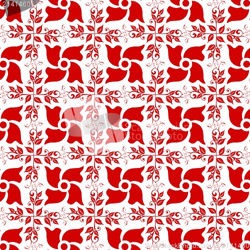 Image of seamless floral pattern