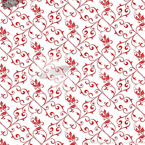 Image of seamless floral pattern