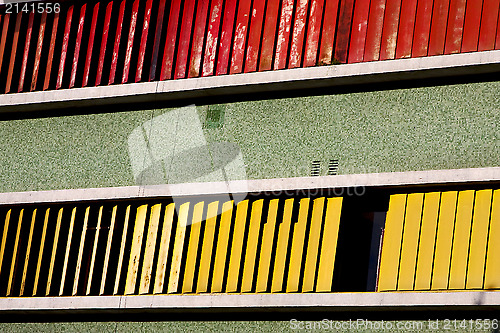 Image of abstract texture  wall in office argentina