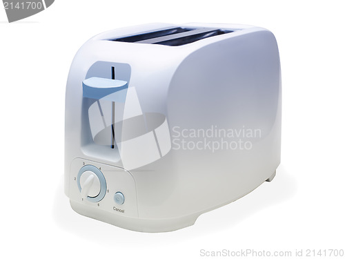 Image of Bread toaster isolated on the white background 