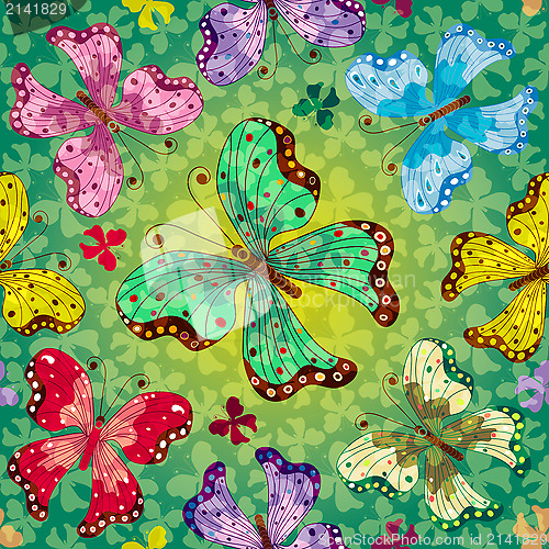 Image of Seamless vivid spring pattern