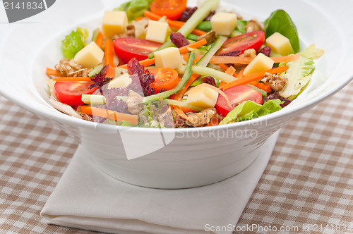 Image of Fresh colorful healthy salad